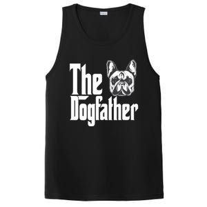 French Bulldog Dog Dad Dogfather Dogs Daddy Father PosiCharge Competitor Tank