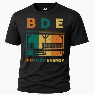 Funny Big Deck Energy BDE Dad Jokes Performance Shirt