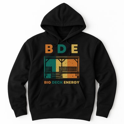Funny Big Deck Energy BDE Dad Jokes Hoodie