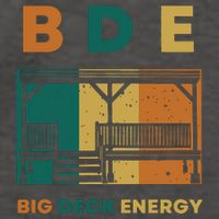 Funny Big Deck Energy BDE Dad Jokes Vector Backpack