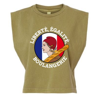 Funny Bastille Day Marianne Of France French Revolution Gift Garment-Dyed Women's Muscle Tee