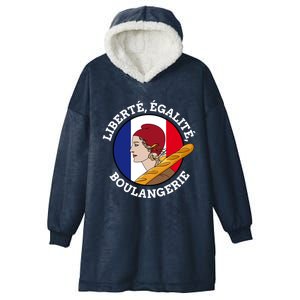 Funny Bastille Day Marianne Of France French Revolution Gift Hooded Wearable Blanket