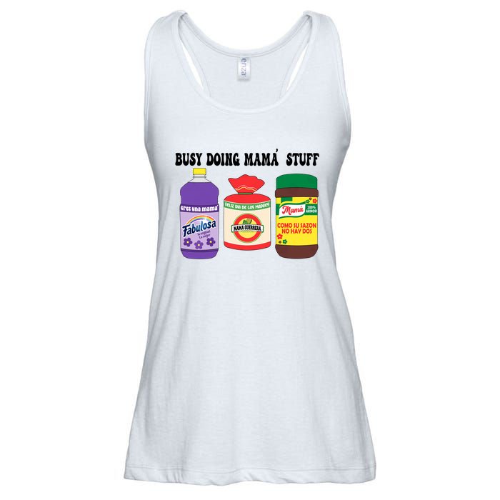 Funny Busy Doing Mama Stuff Funny MotherS Day Ladies Essential Flowy Tank