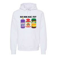 Funny Busy Doing Mama Stuff Funny MotherS Day Premium Hoodie