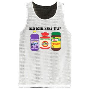 Funny Busy Doing Mama Stuff Funny MotherS Day Mesh Reversible Basketball Jersey Tank