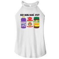 Funny Busy Doing Mama Stuff Funny MotherS Day Women's Perfect Tri Rocker Tank