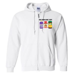 Funny Busy Doing Mama Stuff Funny MotherS Day Full Zip Hoodie