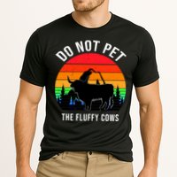 Funny Bison Do Not Pet The Fluffy Cows Performance Shirt