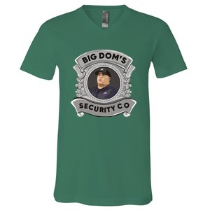 Free Big Doms Nick Sirianni Big Doms Disandro Security Co V-Neck T-Shirt