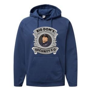 Free Big Doms Nick Sirianni Big Doms Disandro Security Co Performance Fleece Hoodie