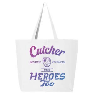 Funny Baseball Design For Pitcher And Catcher Baseball Meaningful Gift 25L Jumbo Tote