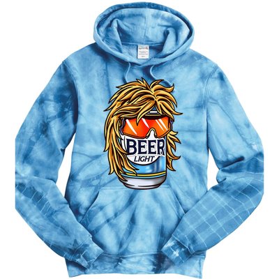 Funny Beer Drinking Funny Redneck Mullet Tie Dye Hoodie