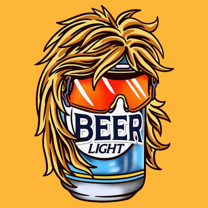 Funny Beer Drinking Funny Redneck Mullet Sustainable Knit Beanie