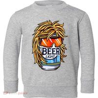 Funny Beer Drinking Funny Redneck Mullet Toddler Sweatshirt