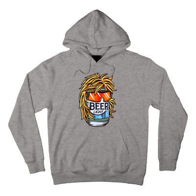 Funny Beer Drinking Funny Redneck Mullet Tall Hoodie