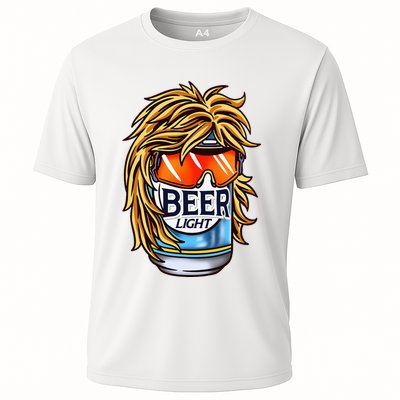 Funny Beer Drinking Funny Redneck Mullet Performance Shirt