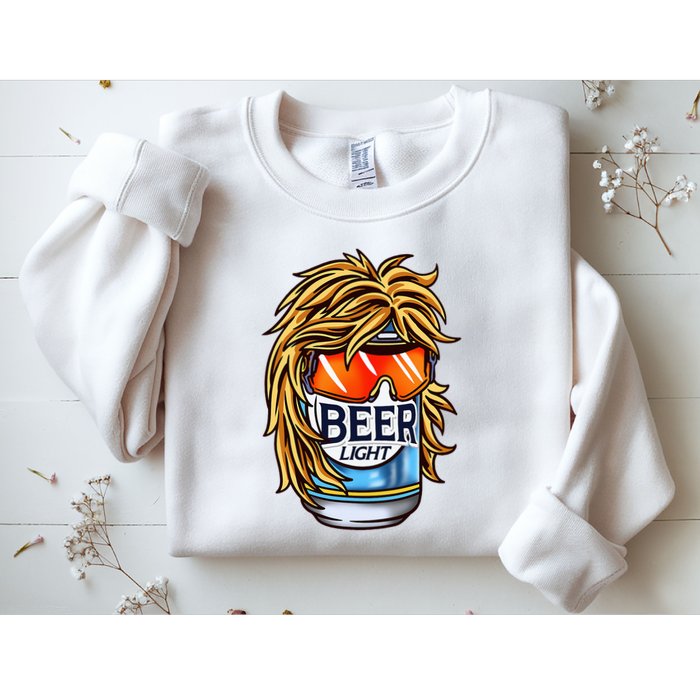 Funny Beer Drinking Funny Redneck Mullet Sweatshirt