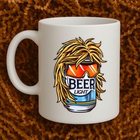 Funny Beer Drinking Funny Redneck Mullet Mug