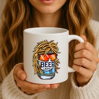 Funny Beer Drinking Funny Redneck Mullet Mug