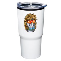 Funny Beer Drinking Funny Redneck Mullet Tumbler