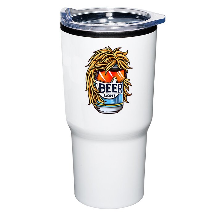Funny Beer Drinking Funny Redneck Mullet Tumbler