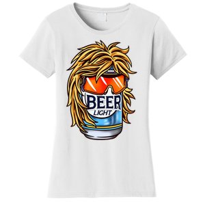 Funny Beer Drinking Funny Redneck Mullet Women's T-Shirt