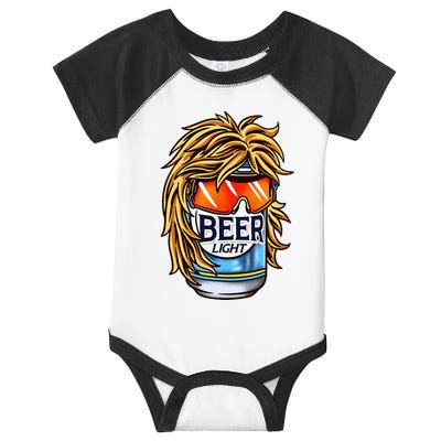 Funny Beer Drinking Funny Redneck Mullet Infant Baby Jersey Bodysuit