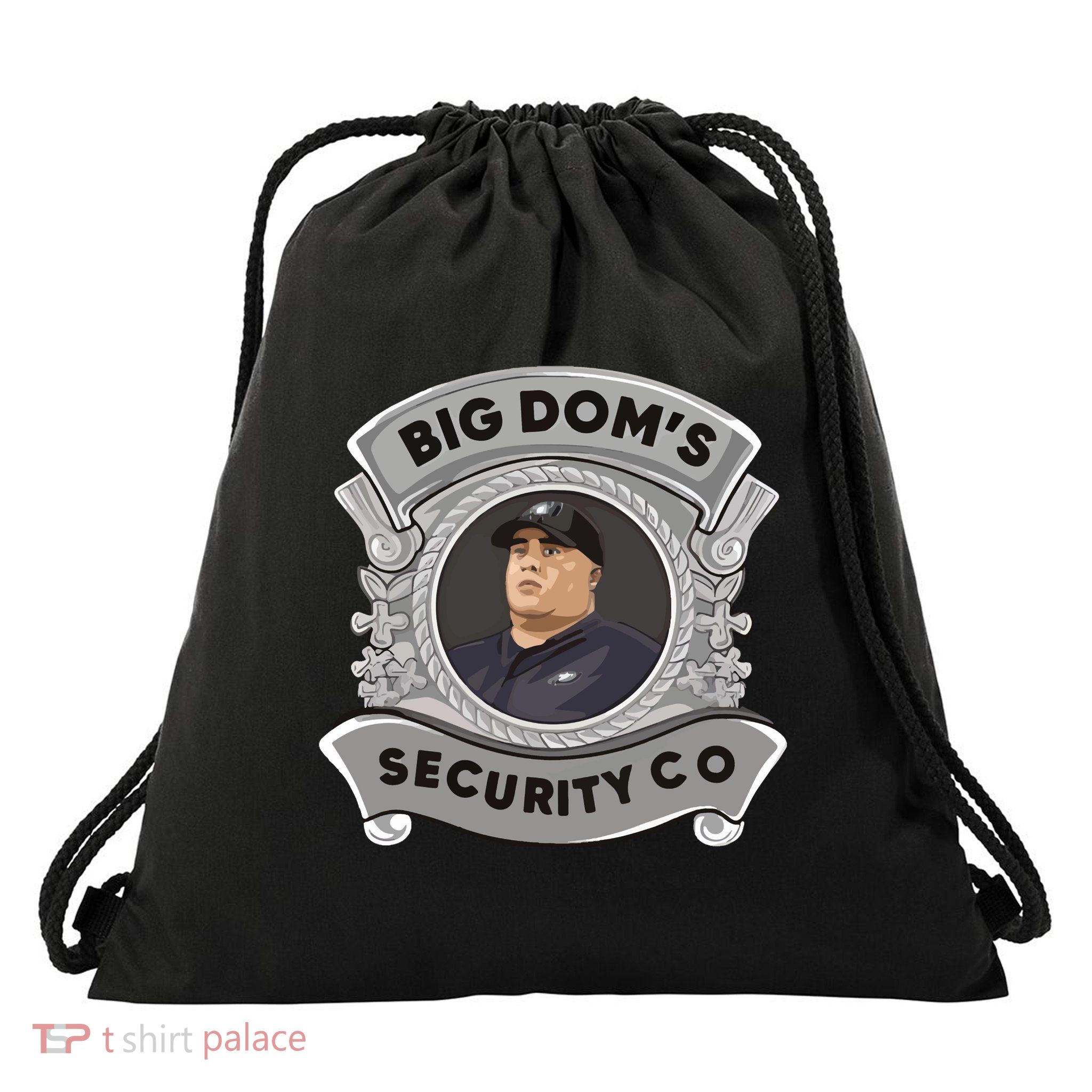 Free Big Doms Drawstring Bag