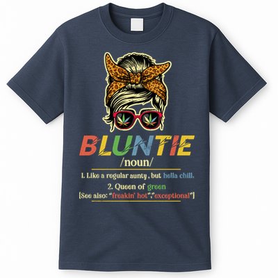 Funny Bluntie Definition Stoner Aunt Auntie Weed Marijuana Pot Smoker T-Shirt