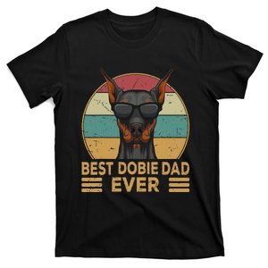 funny Best Dobie Dad Ever Doberman Dog Owner T-Shirt