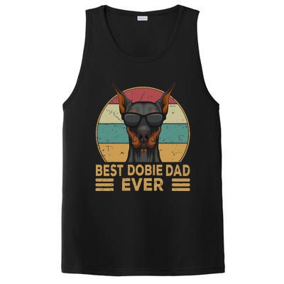 funny Best Dobie Dad Ever Doberman Dog Owner PosiCharge Competitor Tank