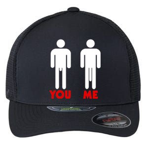 Funny Big Dick Cock Gift Funny Sex Gift For Men Flexfit Unipanel Trucker Cap