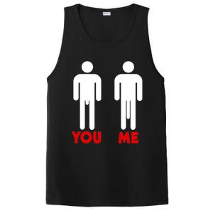 Funny Big Dick Cock Gift Funny Sex Gift For Men PosiCharge Competitor Tank