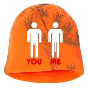 Funny Big Dick Cock Gift Funny Sex Gift For Men Kati - Camo Knit Beanie