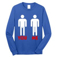 Funny Big Dick Cock Gift Funny Sex Gift For Men Long Sleeve Shirt