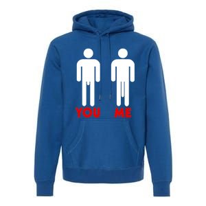 Funny Big Dick Cock Gift Funny Sex Gift For Men Premium Hoodie