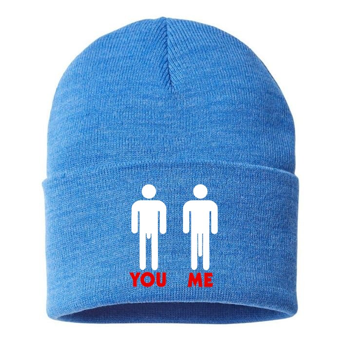 Funny Big Dick Cock Gift Funny Sex Gift For Men Sustainable Knit Beanie