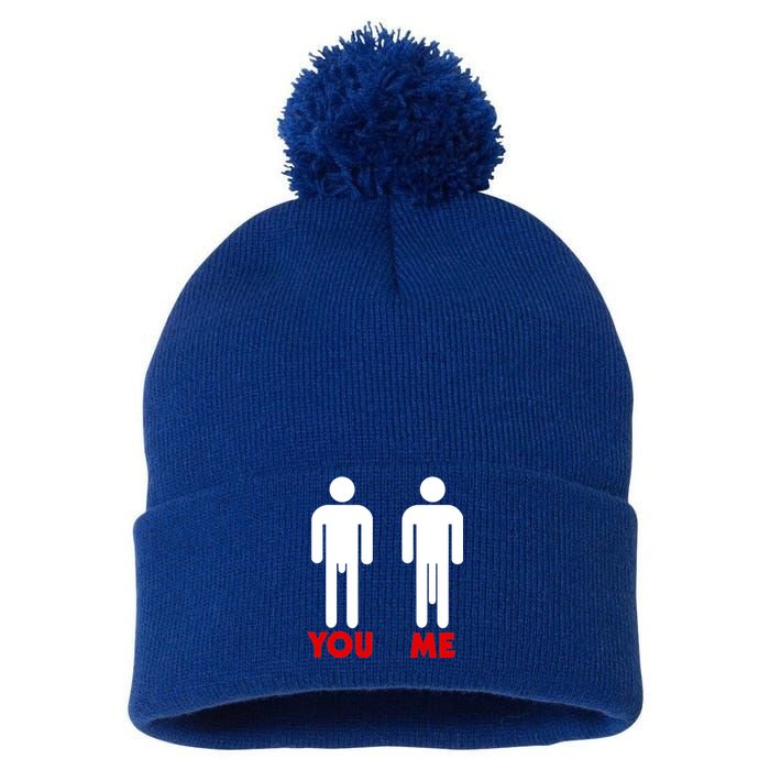 Funny Big Dick Cock Gift Funny Sex Gift For Men Pom Pom 12in Knit Beanie