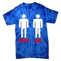 Funny Big Dick Cock Gift Funny Sex Gift For Men Tie-Dye T-Shirt