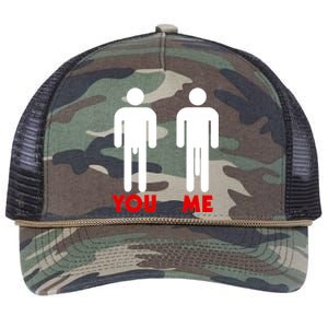 Funny Big Dick Cock Gift Funny Sex Gift For Men Retro Rope Trucker Hat Cap