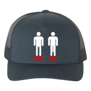 Funny Big Dick Cock Gift Funny Sex Gift For Men Yupoong Adult 5-Panel Trucker Hat