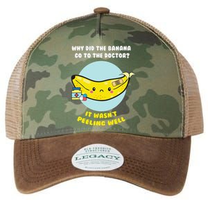 Funny Banana Doctor Joke Cute Fruit Pun Legacy Tie Dye Trucker Hat