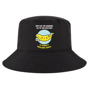 Funny Banana Doctor Joke Cute Fruit Pun Cool Comfort Performance Bucket Hat