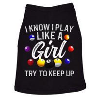 Funny Billiards Design For Women Pool Billiard Player Doggie Tank