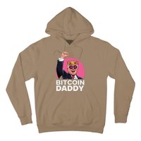 Funny Bitcoin Daddy Trump Crypto King ILl Be Home Christmas Hoodie