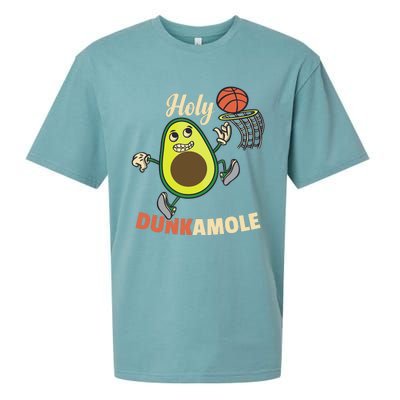 Funny Basketball Dunk Sueded Cloud Jersey T-Shirt