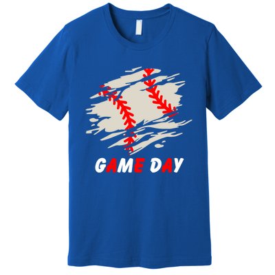 Funny Baseball Day Quote Cool Game Of The Day Gift Premium T-Shirt