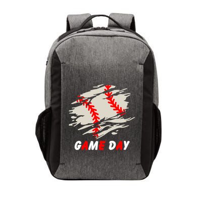Funny Baseball Day Quote Cool Game Of The Day Gift Vector Backpack