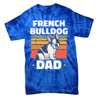 French Bulldog Dad Lover Owner Frenchie French Bulldog Tie-Dye T-Shirt