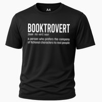 Funny Booktrovert Definition Reading Fan Book Lover Introvert Performance Shirt